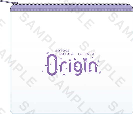 そよぎフラクタル 梵そよぎ 1st EXPO『0rigin』 公式クリアポーチ